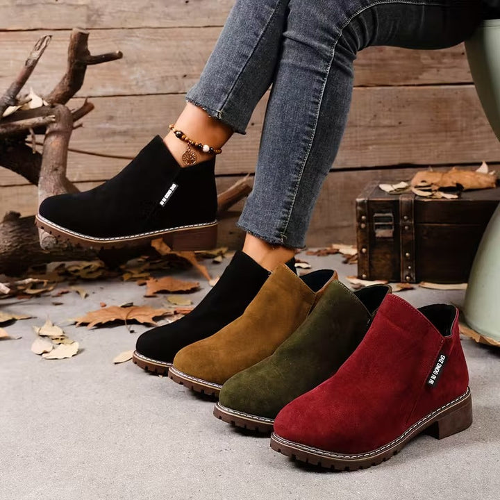 Myrcella - Bota Ortopédica Informal De Cuero