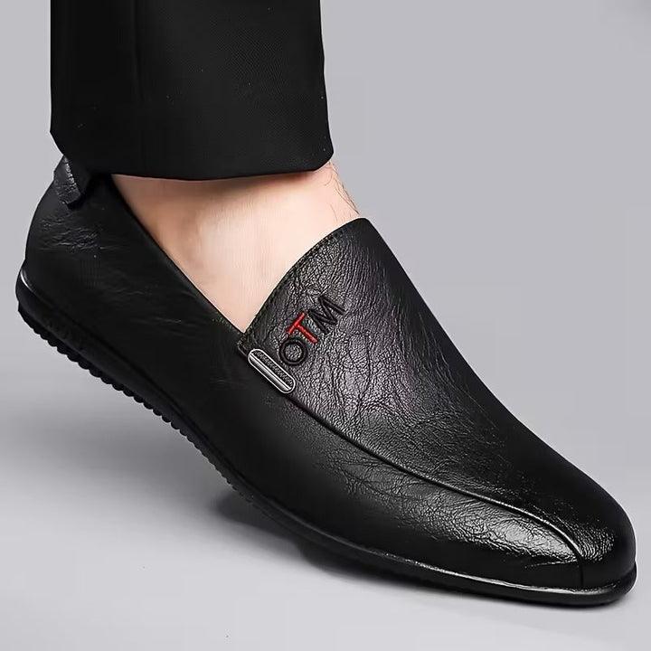 Karel - Zapatos De Cuero Transpirables y Antideslizantes