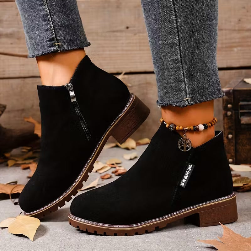 Myrcella - Bota Ortopédica Informal De Cuero