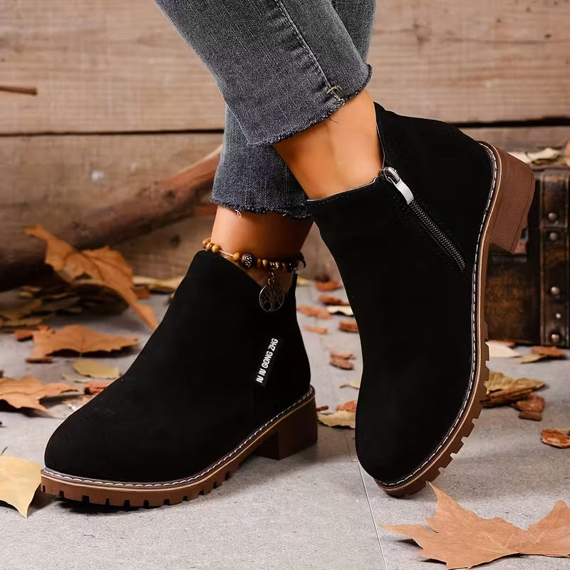 Myrcella - Bota Ortopédica Informal De Cuero