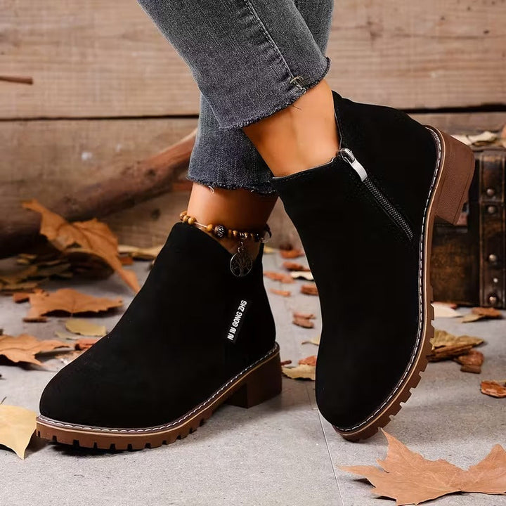 Myrcella - Bota Ortopédica Informal De Cuero