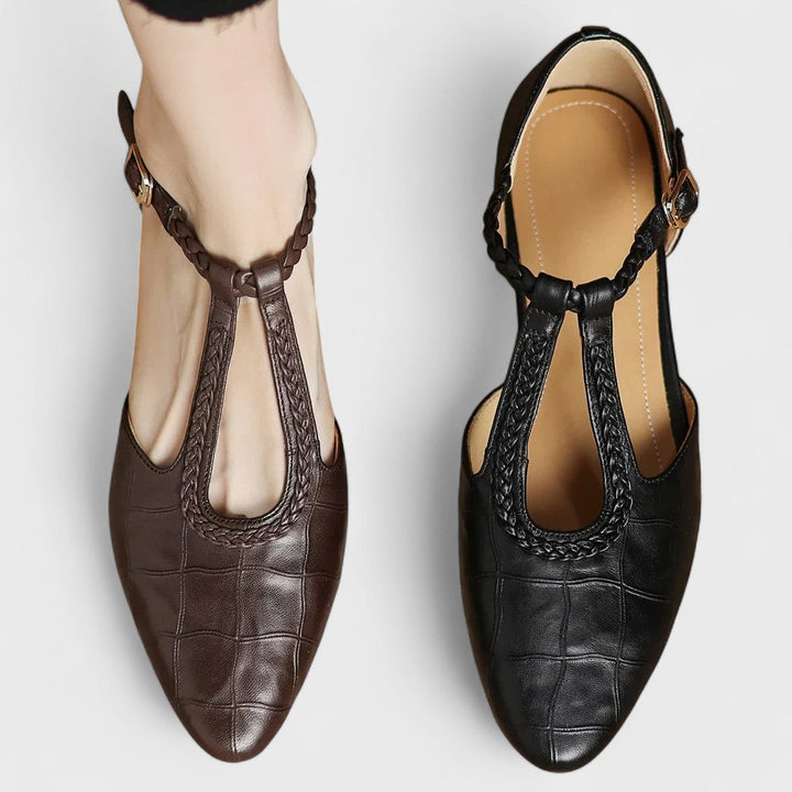 Heleina - Zapatos Ortopédicos De Cuero