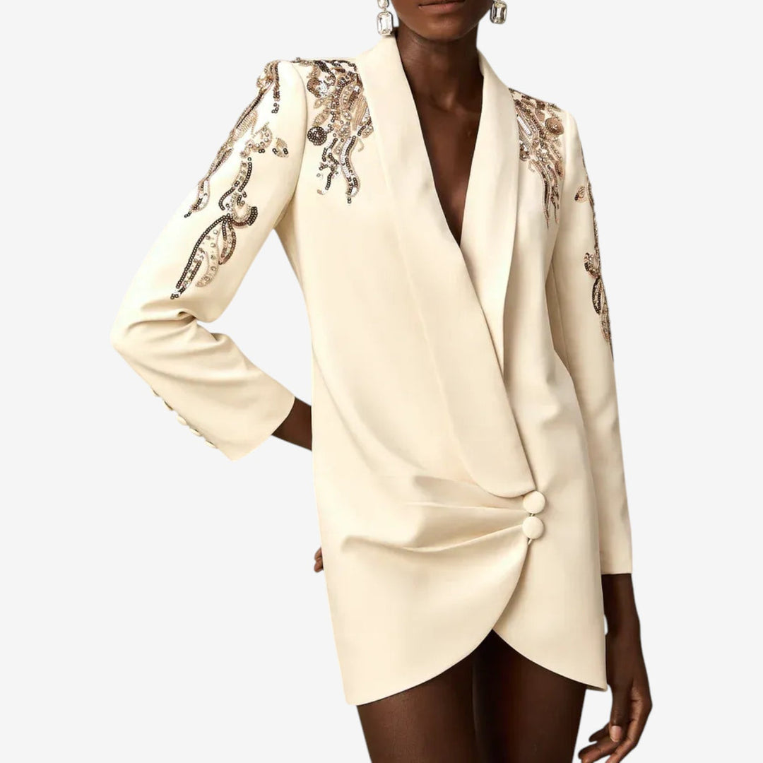 Lidija - Elegante Vestido Bordado