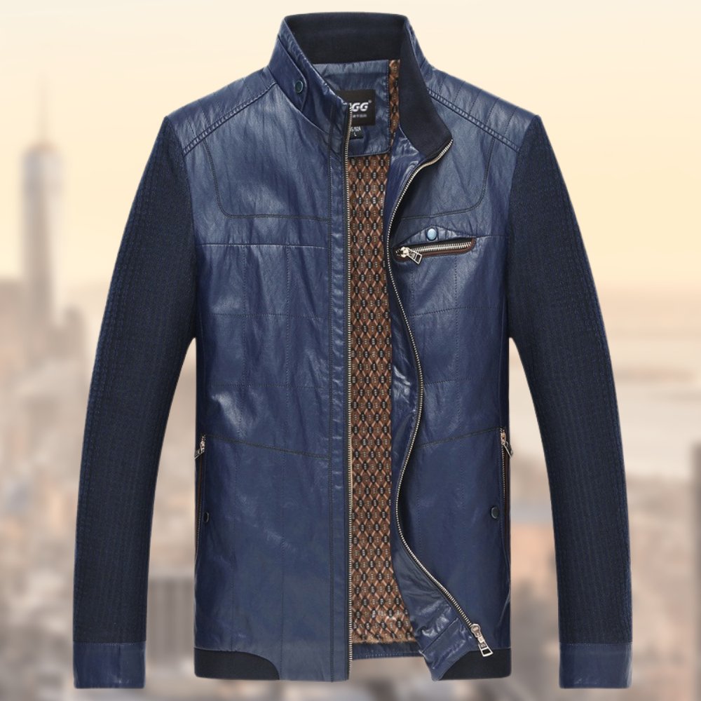 Winfrid - Chaqueta De Cuero Elegante y Unica