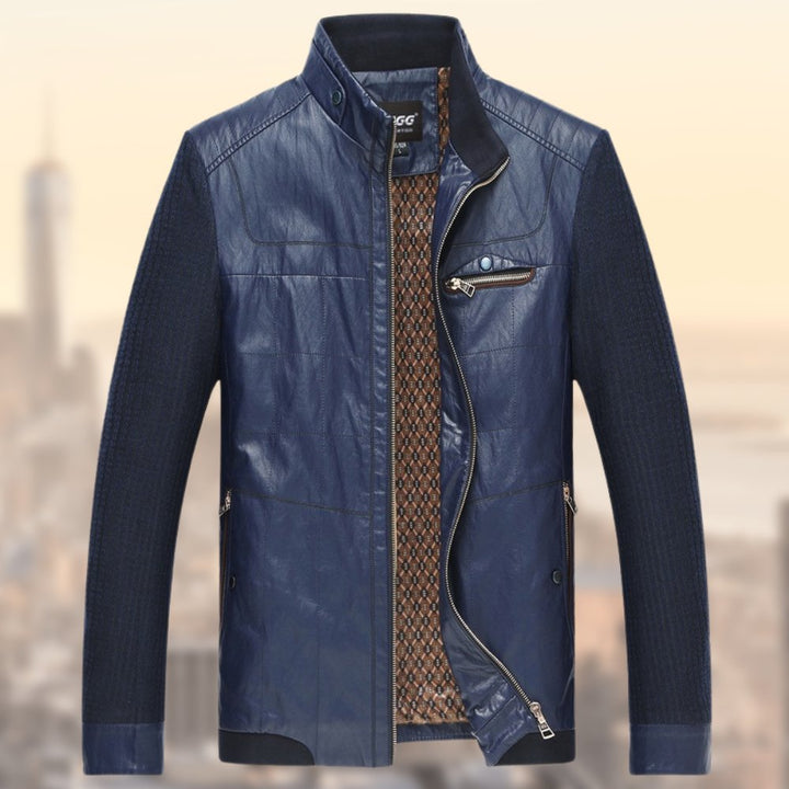 Winfrid - Chaqueta De Cuero Elegante y Unica