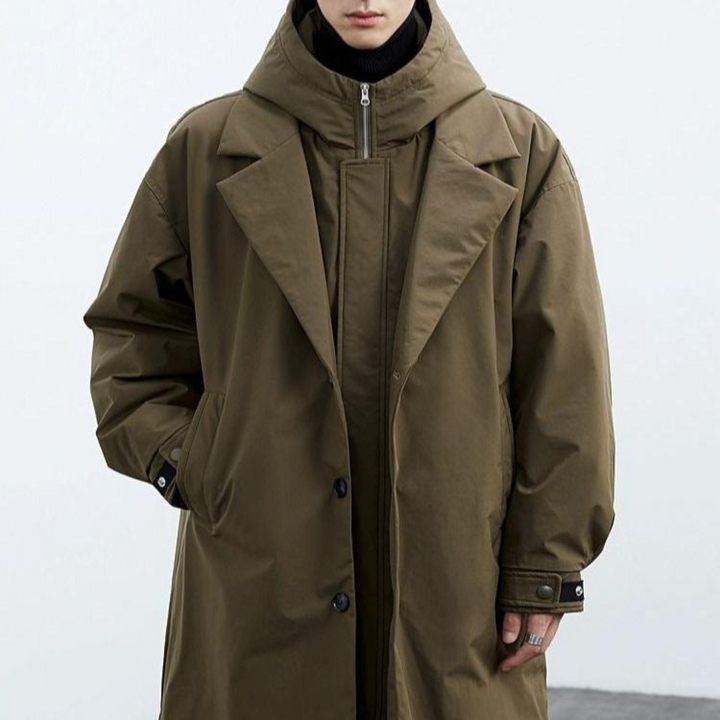 Broman - Chaqueta Impermeable Con Capucha y Bolsillos