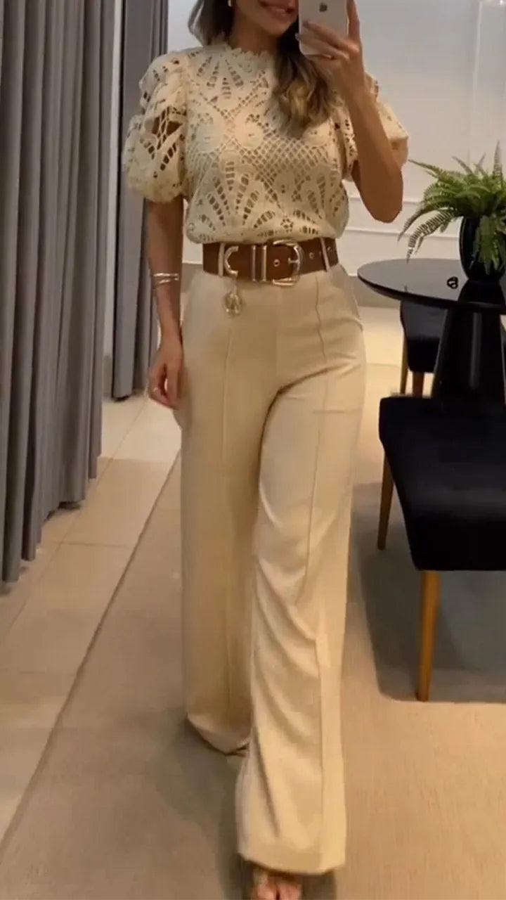 Sherrie - Elegante Traje de Dos Piezas