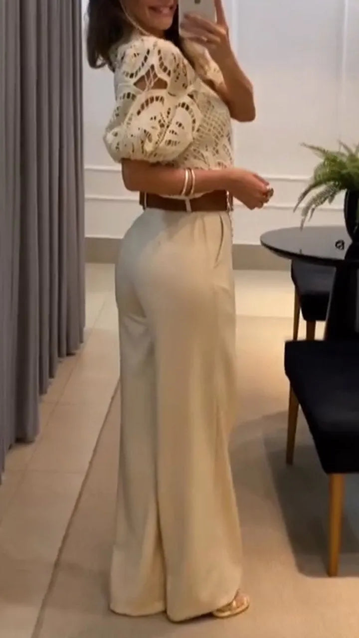Sherrie - Elegante Traje de Dos Piezas