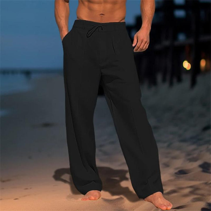 Andrei - Pantalón De Lino Liso