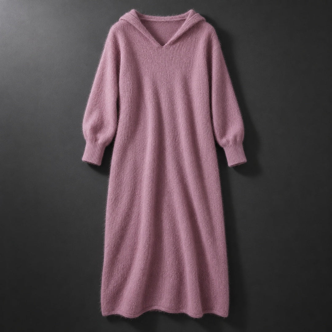 Karsyn - Vestido De Cachemira Con Capucha