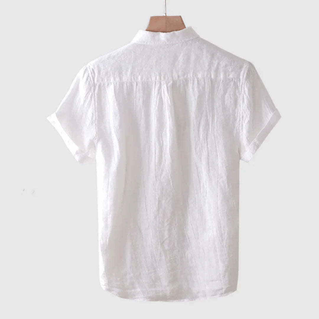 Kieron -  Elegante Camisa de Manga Corta con Botones