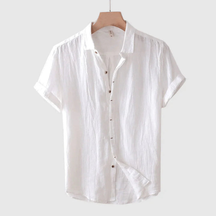 Kieron -  Elegante Camisa de Manga Corta con Botones