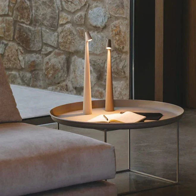 LumiSpire - Lámpara de mesa LED inalámbrica