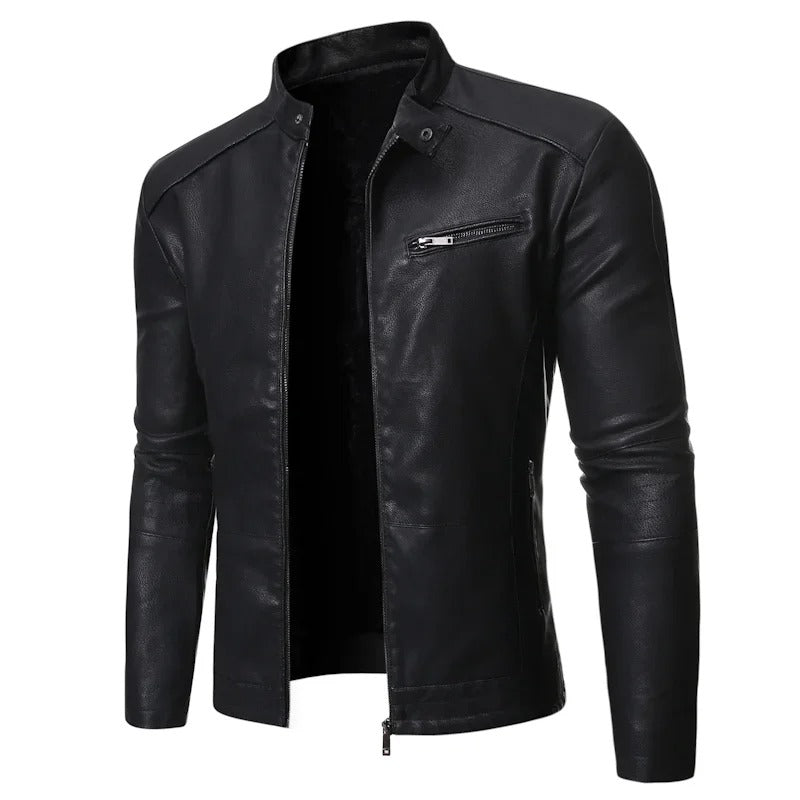 Karol - Elegante Chaqueta De Cuero