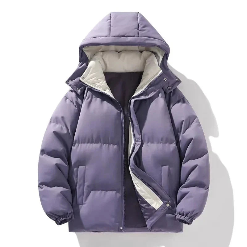 ChillGuard - Elegante Chaqueta Acolchada Con Capucha