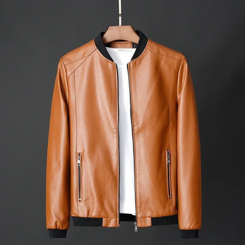 Mariusz - Chaqueta De Motociclista de Cuero
