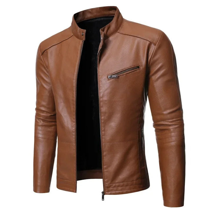 Karol - Elegante Chaqueta De Cuero