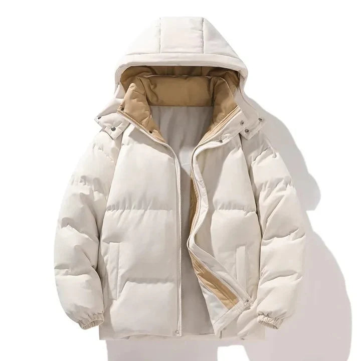 ChillGuard - Elegante Chaqueta Acolchada Con Capucha