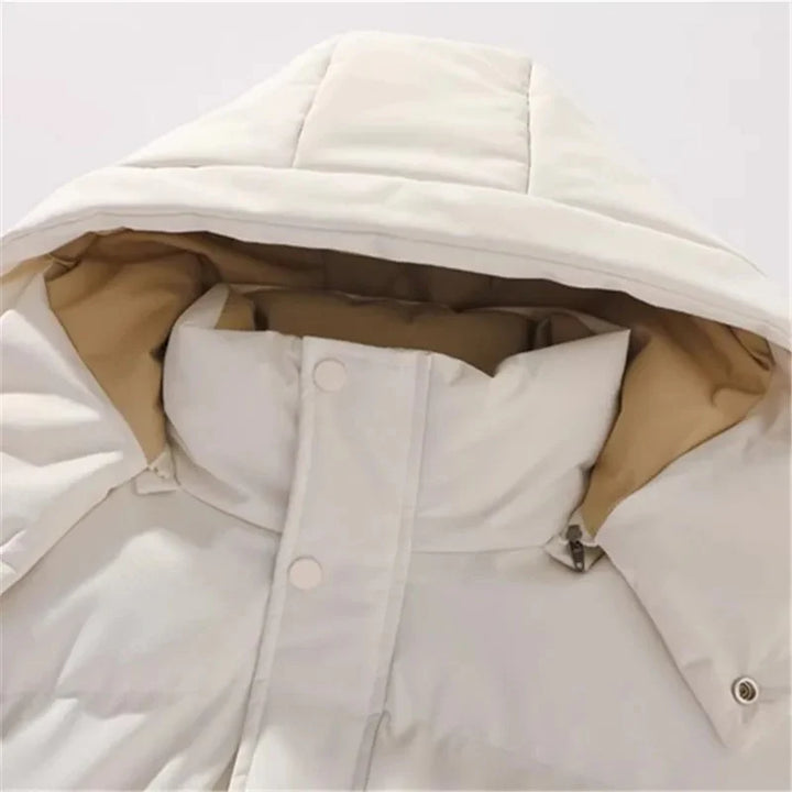ChillGuard - Elegante Chaqueta Acolchada Con Capucha