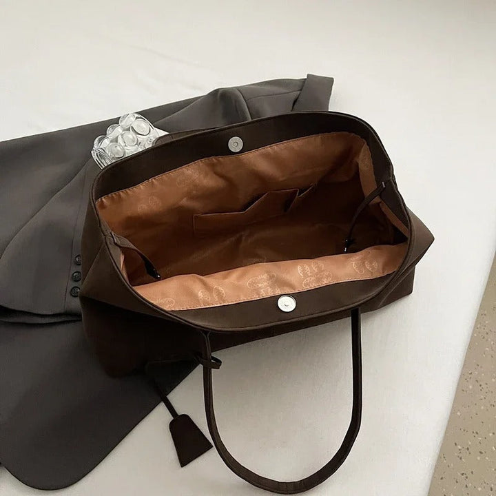 Umaiza - Bolso de Hombro de ante Sintético a la Moda