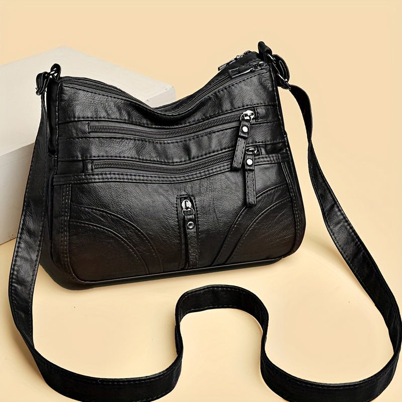 Brendiena - Bolso Informal De Cuero Vintage