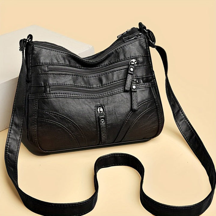 Brendiena - Bolso Informal De Cuero Vintage