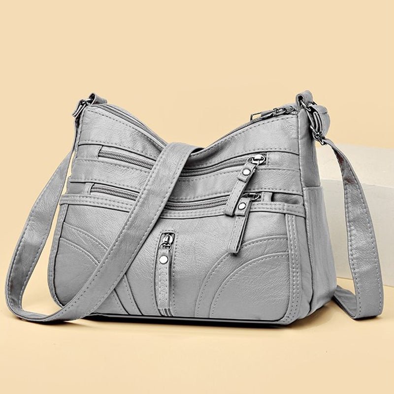 Brendiena - Bolso Informal De Cuero Vintage