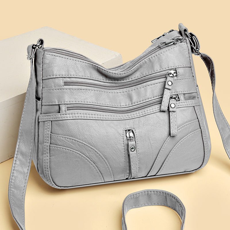 Brendiena - Bolso Informal De Cuero Vintage
