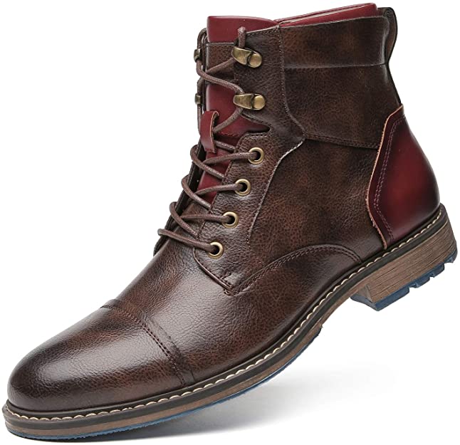 Bjarni - Botas Oxford de Piel de Primera Calidad Hechas a Mano