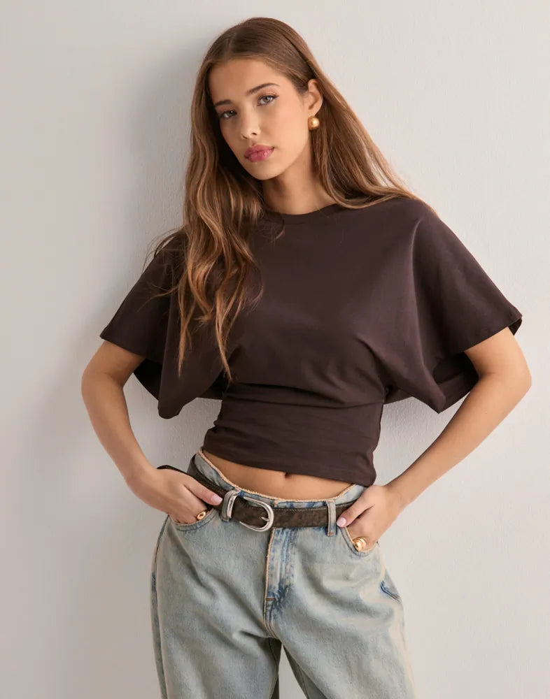 Malina - Camiseta de Manga Ancha