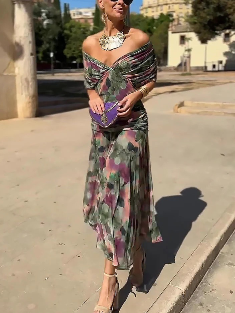 Manich - Vestido midi fluido
