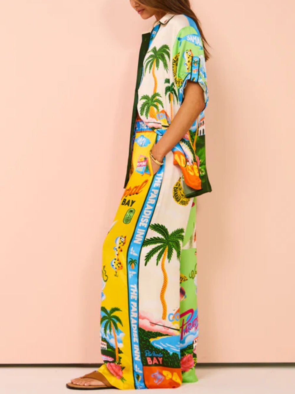 Renila - Conjunto Estampado «Estilo Veraniego En Playa Soleada»