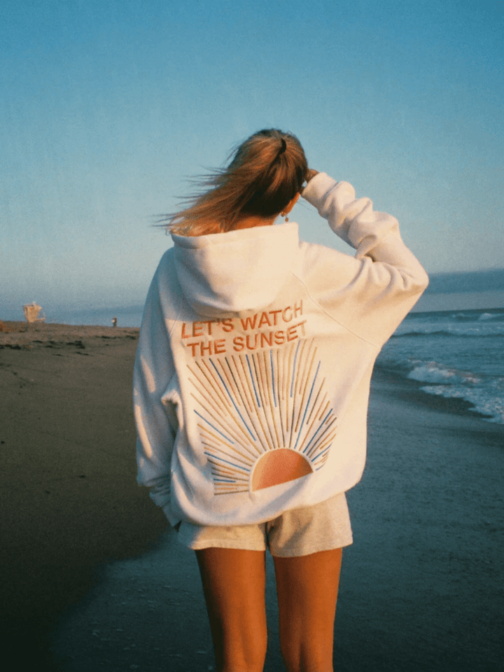Norvile - Sudadera Con Capucha Sunset de Moda