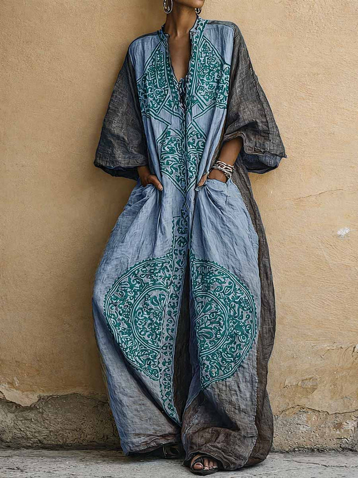 Flavie - Mono Estampado De Pierna Ancha