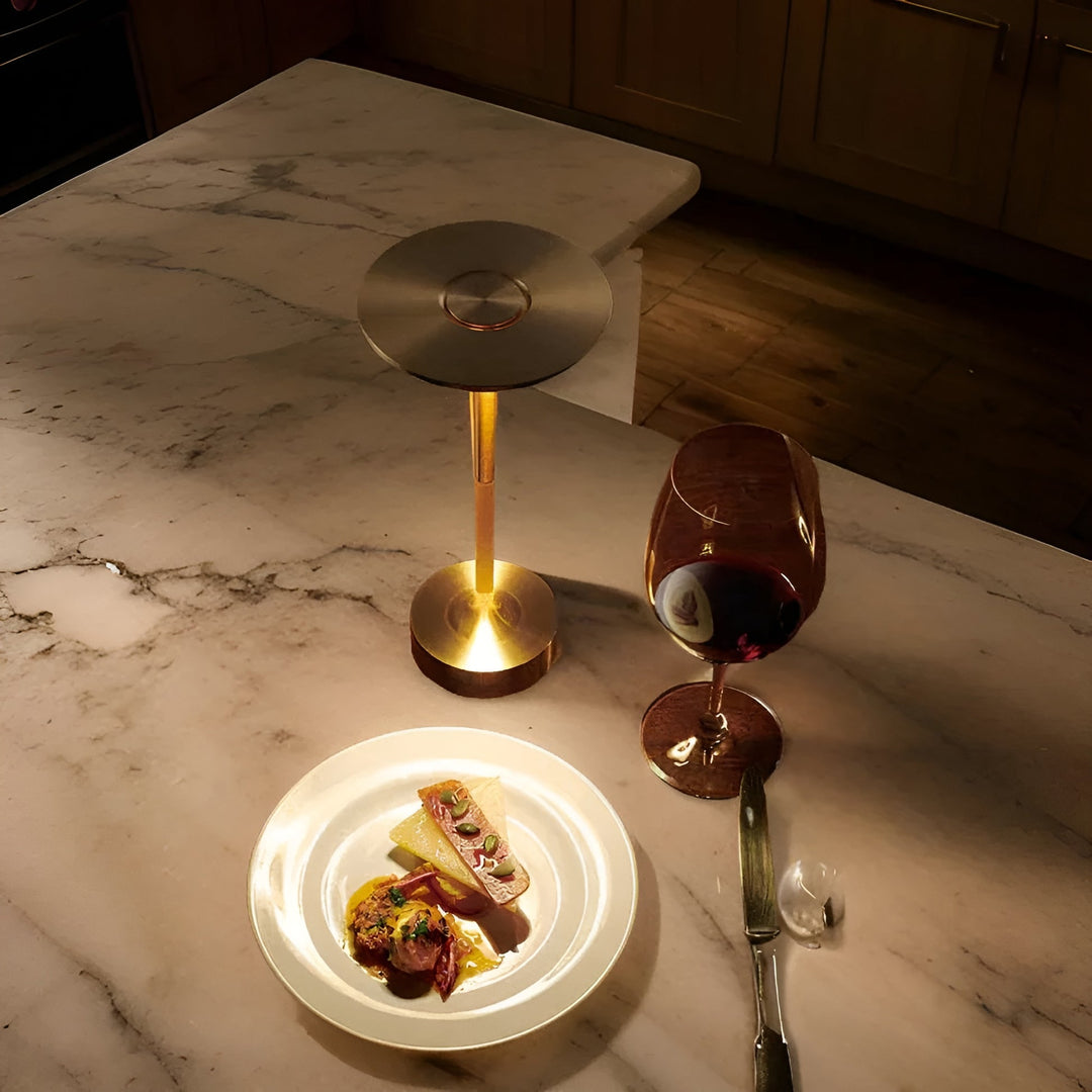 GlowPulse - Lámpara De Mesa Inalámbrica y Recargable