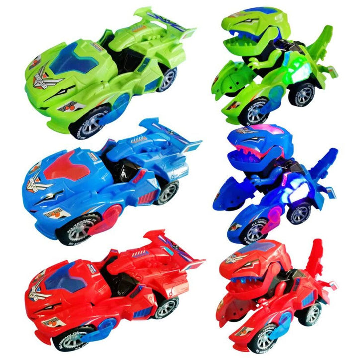 DinoBlaze - Coche Dinosaurio Transformable