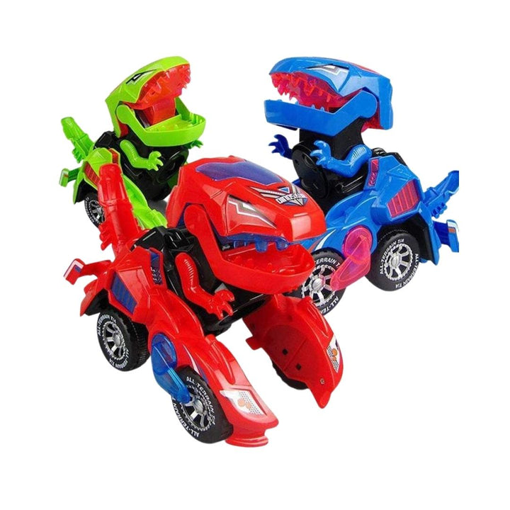 DinoBlaze - Coche Dinosaurio Transformable
