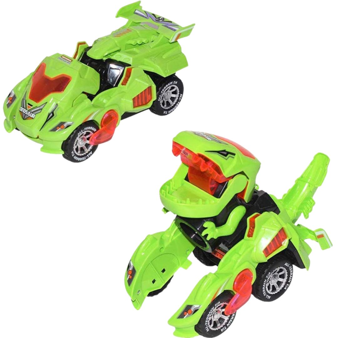 DinoBlaze - Coche Dinosaurio Transformable