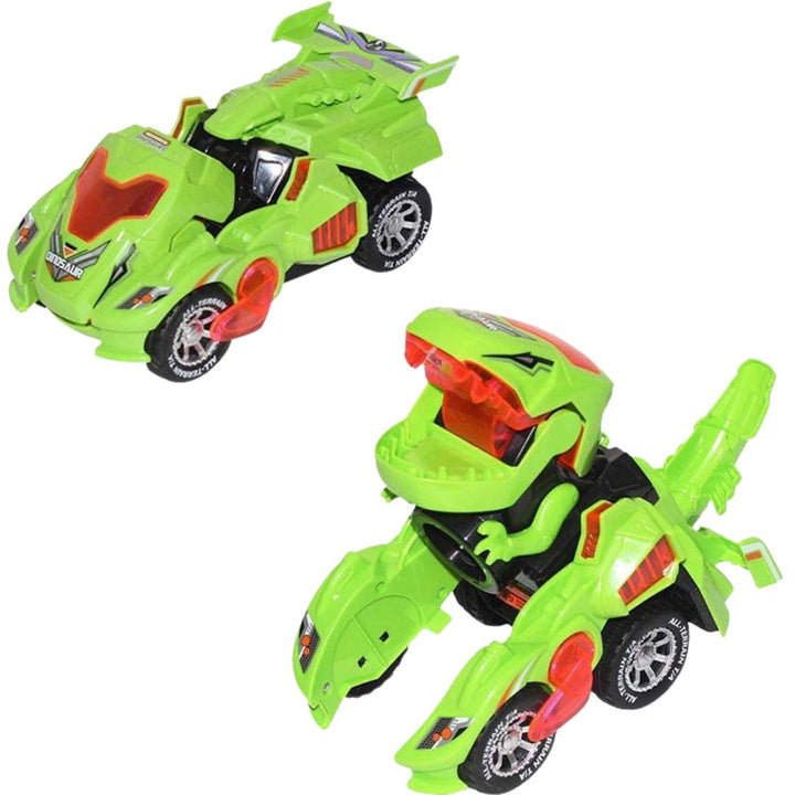 DinoBlaze - Coche Dinosaurio Transformable