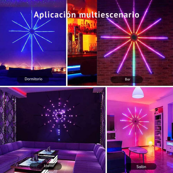 SparkGlobe - Luces Led para Fuegos Artificiales