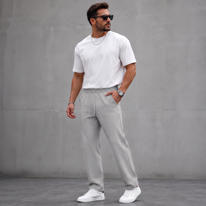 Aymeric - Pantalones De Punto Con Efecto Gofre