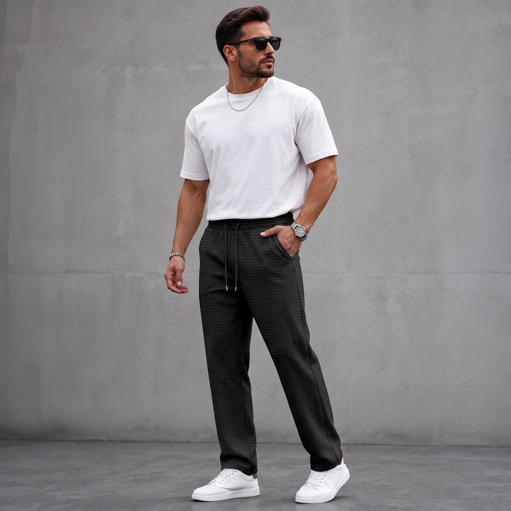 Aymeric - Pantalones De Punto Con Efecto Gofre
