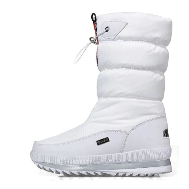 Karla - Botas De Nieve Impermeables De Piel Sintética