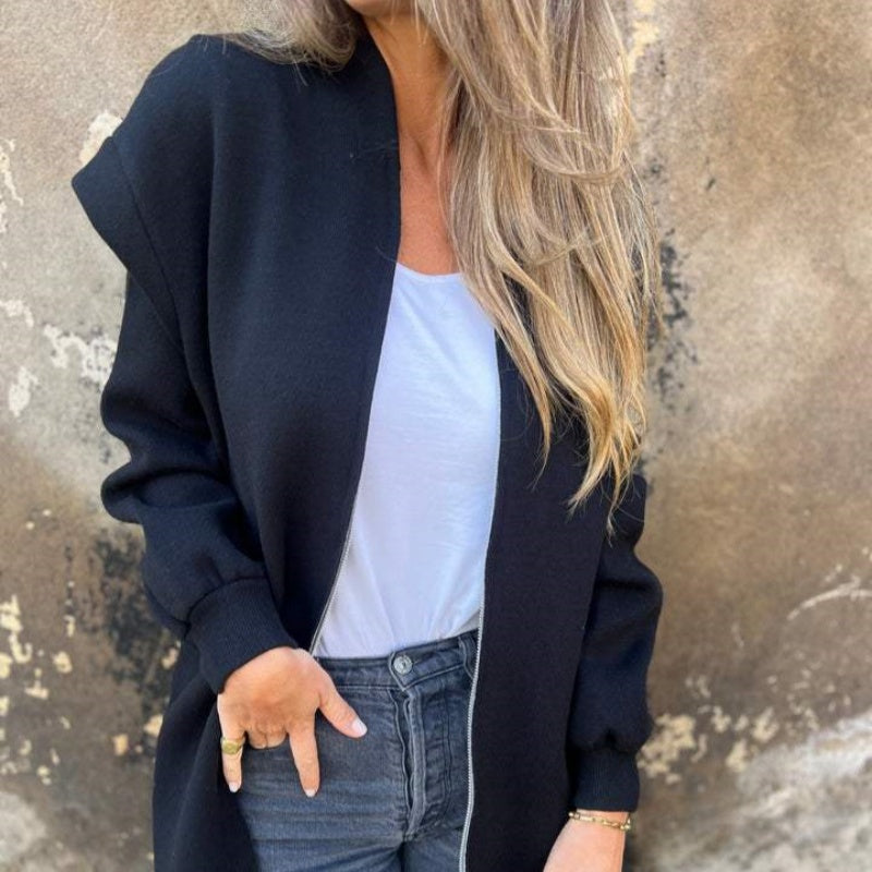 Karletta - Chaqueta Con Capucha, Cremallera y Bolsillos