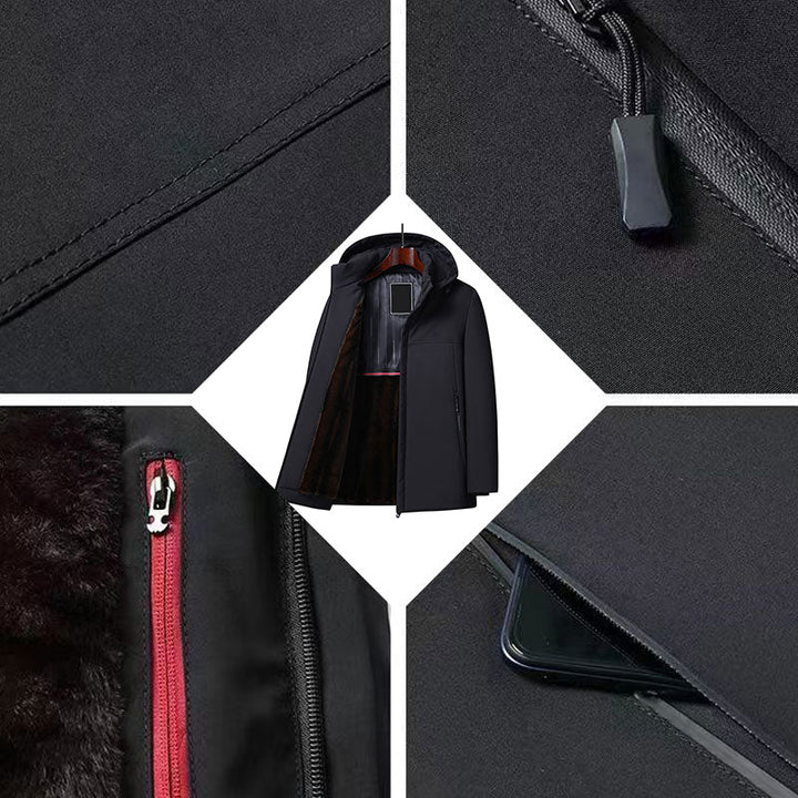 Limbert - Chaqueta Cómoda Con Capucha