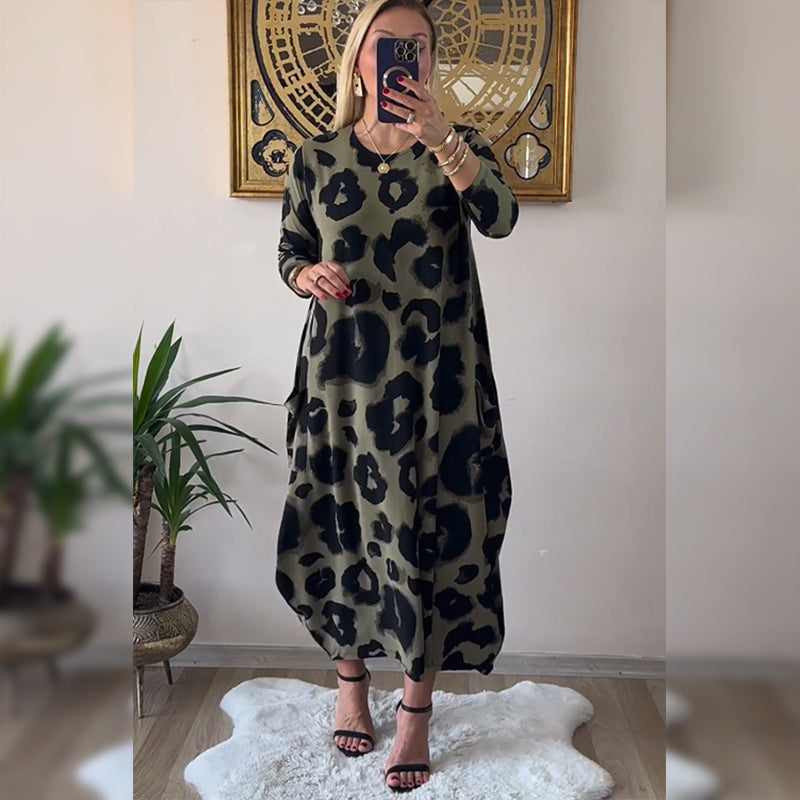 Kynthia - Vestido Elegante de Manga Larga