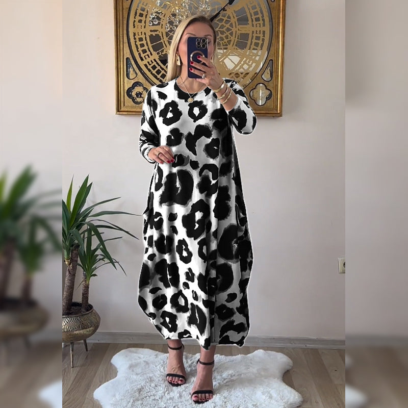 Kynthia - Vestido Elegante de Manga Larga