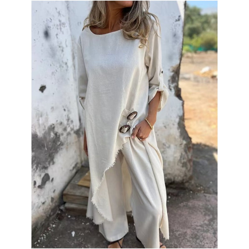 Tilda - Conjunto De Dos Piezas Con Cuello Redondo