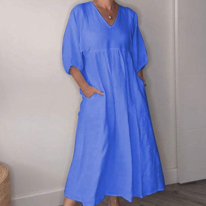 Shantel - Vestido Informal Con Cuello en V