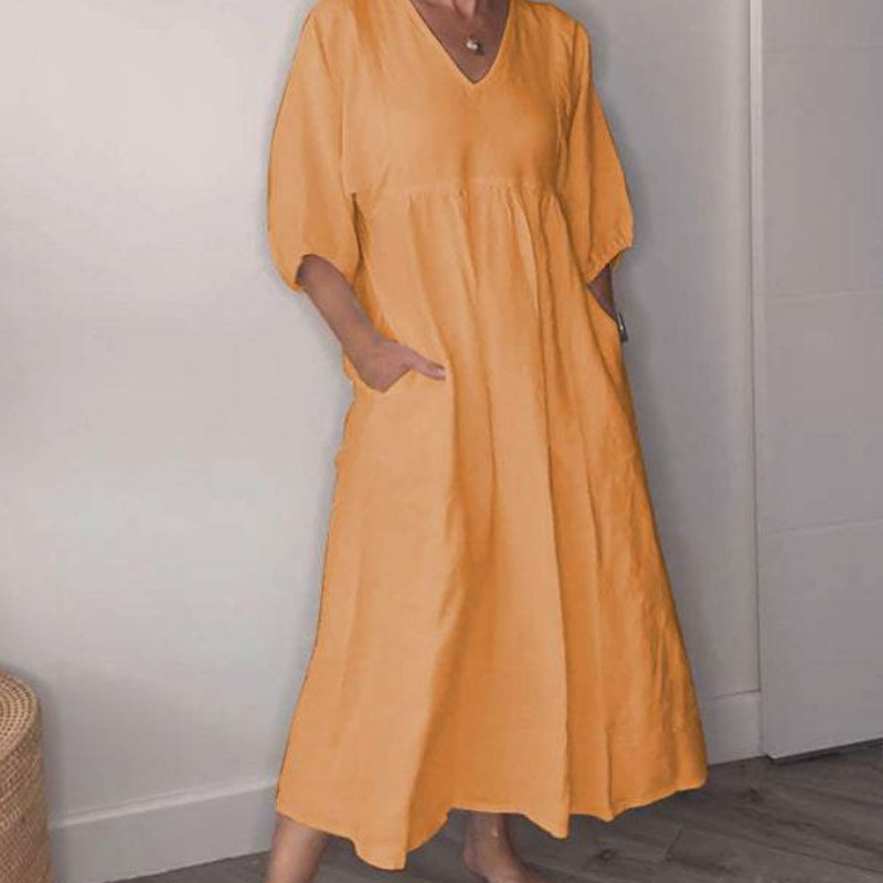 Shantel - Vestido Informal Con Cuello en V